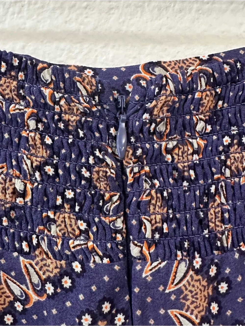 Anthropologie MAEVE Pants TERRACE FLORAL Palazzo Purple Peach Pull On Size 2